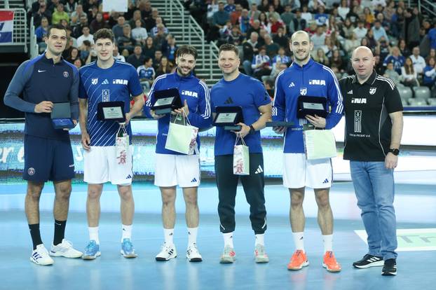 Zagreb: Jakov Gojun uz suigrače s kojima se oprašta od rukometa