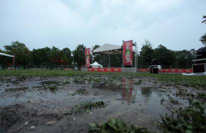 Odgodili Festival nogometa i koncert M. Kovača zbog kiše