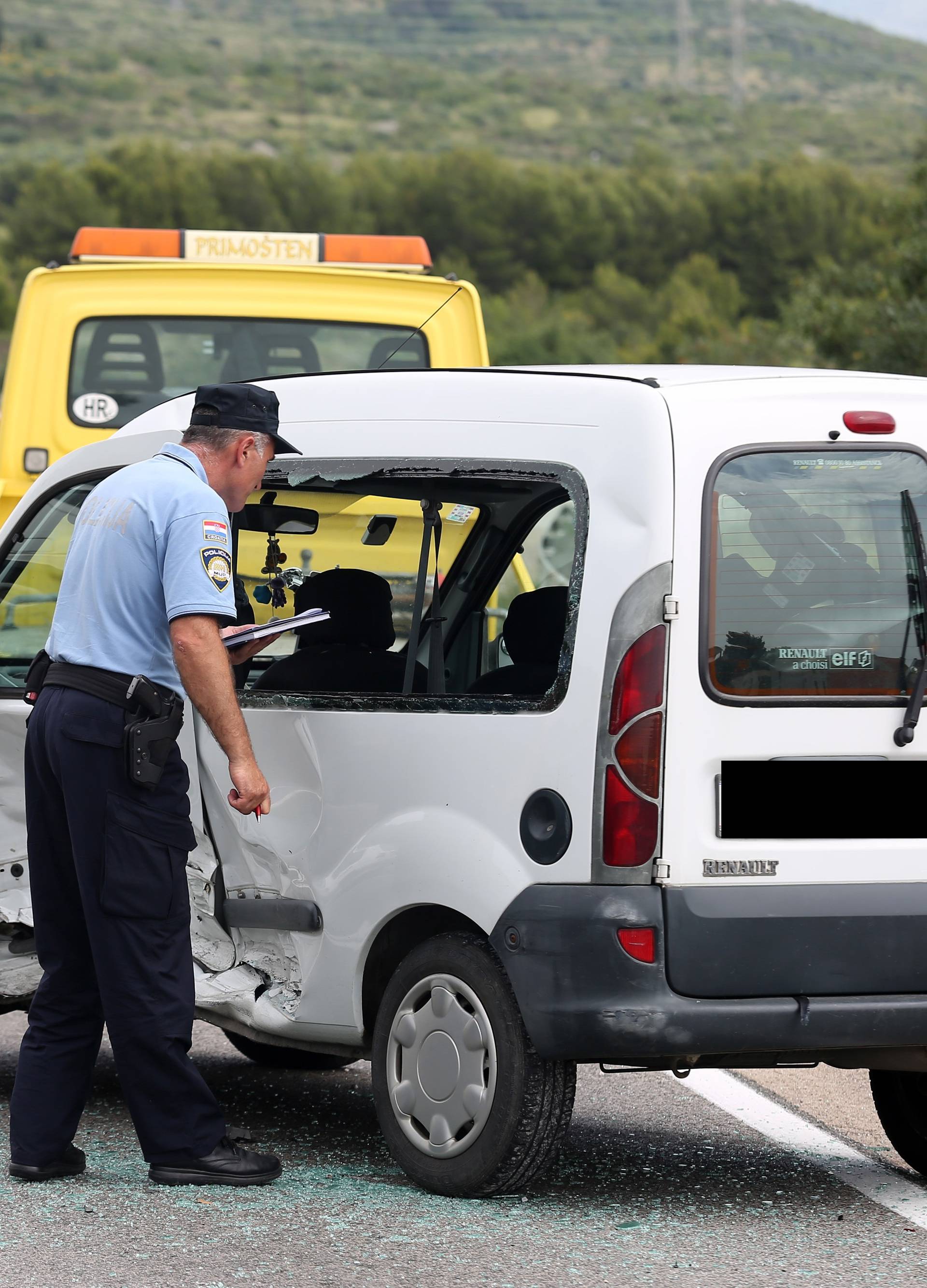 Sudar na šibenskoj obilaznici: Četvero ljudi lakše ozlijeđeno