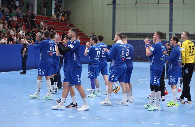 Zagreb: RK Zagreb and RK Nexe in the match of the 10th round of the handball league for the champion