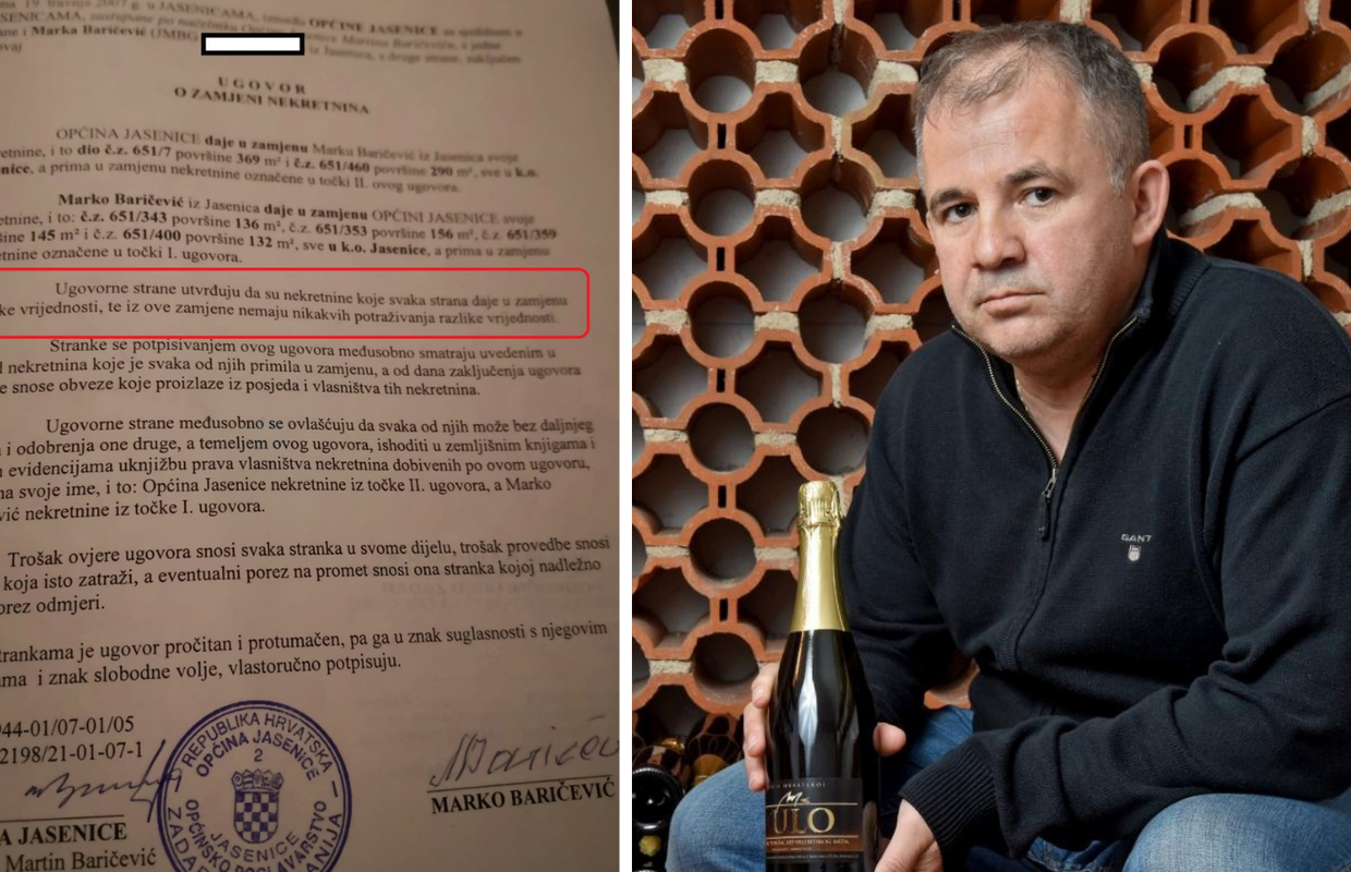 Dobar posao: Otac zaposlenika općine trampio svoje puteljke za općinsko zemljište kraj mora