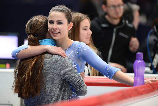Zagreb: Katarina Kitarovi? nastupila u slobodnom programu ISU Grand Prix Croatia Cup