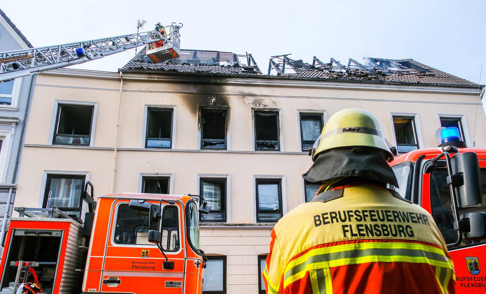 Fire in Flensburg