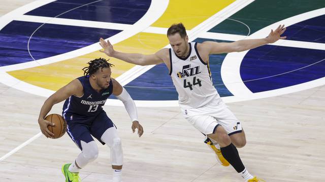 NBA: Playoffs-Dallas Mavericks at Utah Jazz