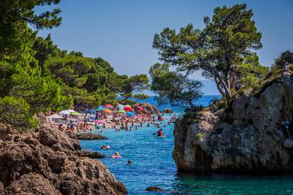 FOTO Brela: Plaža Punta Rata jedan je od simbola Hrvatske