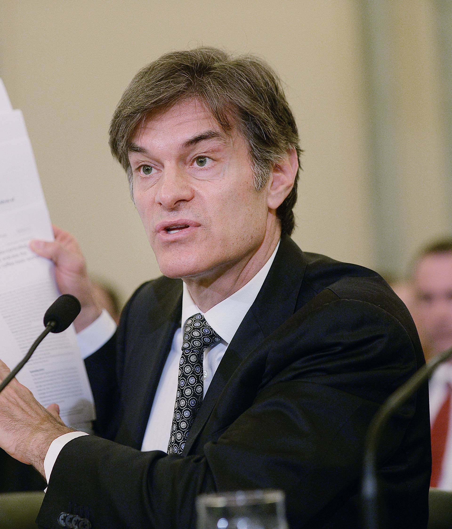 Mehmet Oz, host of the Dr. Oz Show testifies on Protecting Consumers from False and Deceptive Advertising of Weight-Loss Products - DC