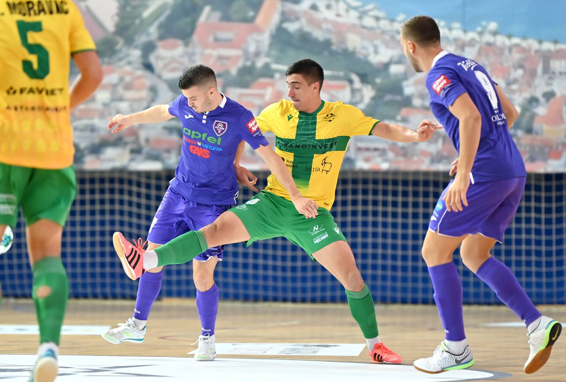 Makarska: Kvalifikacije UEFA Futsal Lige prvaka, Novo Vrijeme - Futsal Pula