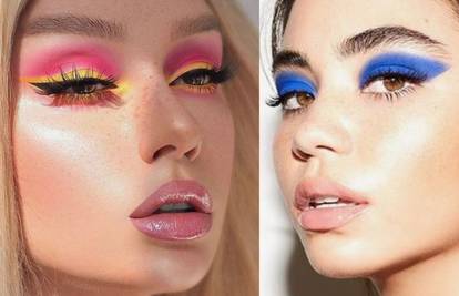 Sve boje lica: Super kreativne make-up igre s jarkim bojama i moćnim efektima za party stil