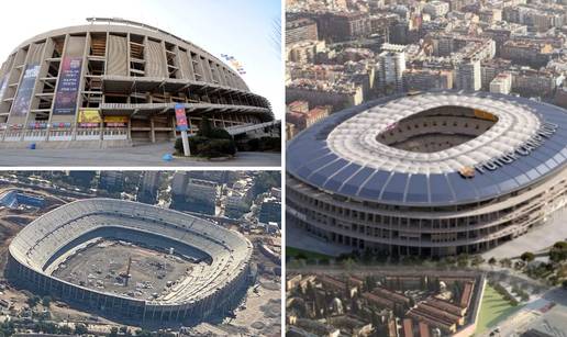 FOTO Camp Nou jučer, danas i sutra. Evo kako će stadion Barce izgledati poslije renovacije