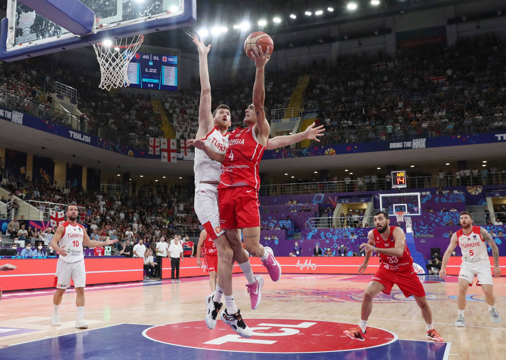 EuroBasket Championship - Group A - Turkey v Georgia