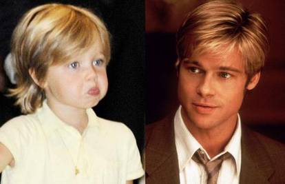 Tatina kći: Malena Shiloh je ista kao mladi  Brad Pitt