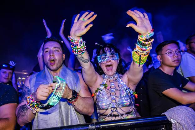 Split: Druga večer Ultra Europe Festivala, Partijaneri.