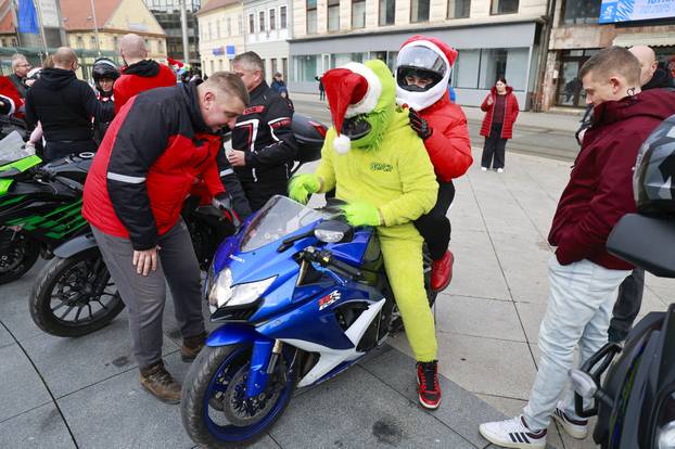 Osijek:  Tradicionalni dolazak motomrazova na  Trg Ante Starčevića