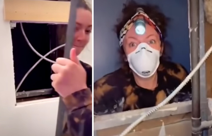 VIDEO U svojoj kupaoni otkrila tajni stan, uzela je čekić i ušla: 'Ovo je kao u drugoj dimenziji'
