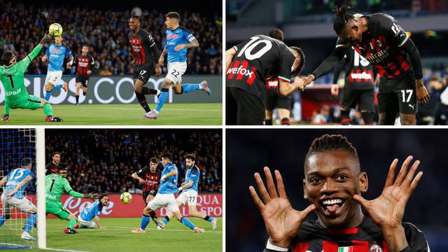 VIDEO Milan deklasirao Napoli usred Napulja. Majstorije Leaa i Diaza, 'rossoneri' utrpali četiri!