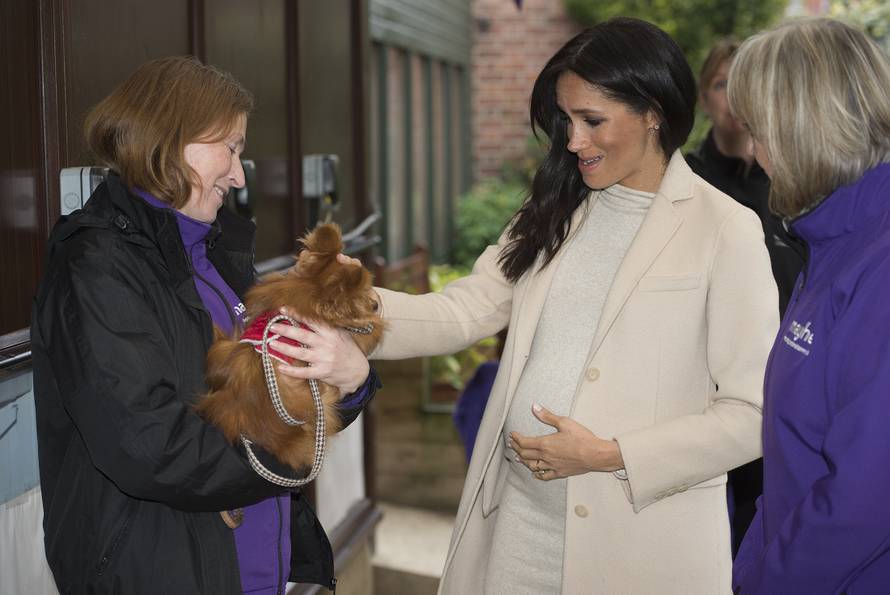 Royal visit to Mayhew charity