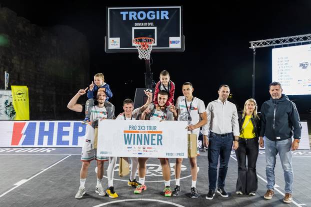 Trogir: 3X3 Košarkaški turnir na Trogirskoj Rivi