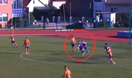 VIDEO Nevjerojatno! Pogledajte kako je golman Varteksa zabio gol duboko sa svoje polovice