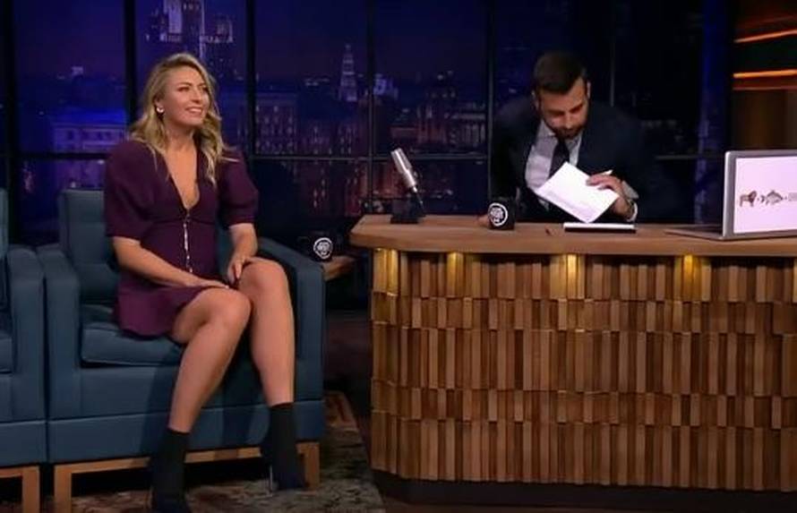 Spavaš li mirno, Sharon Stone: Šarapova u emisiji bez gaćica?