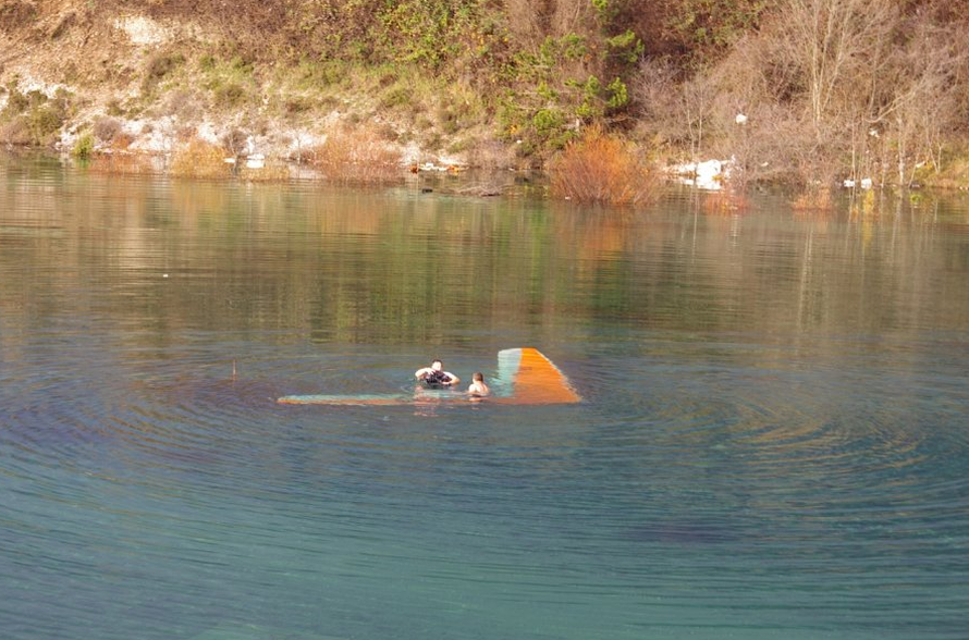 Spasio zmajara: Jezero je bilo ledeno, morao sam biti jako brz