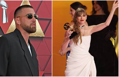 Travis Kelce oglasio se nakon povijesne pobjede Taylor Swift na Grammyjima: 'Nevjerojatno'