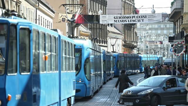 ZET: U subotu tramvaji neće voziti Frankopanskom i Savskom do Vodnikove