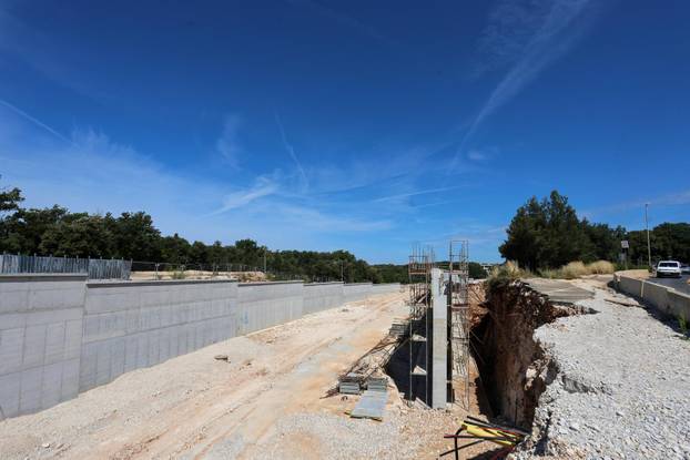 Pula: Radovi na Velom Vrhu