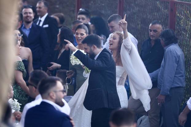 Split: Vjenčanje sina Nevenke Bečić