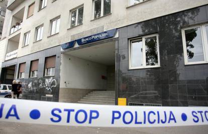 Žena je opljačkala banku u Zagrebu uz prijetnju pištoljem