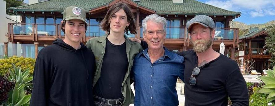 Pierce Brosnan sa sinovima proslavio Dan očeva: 'Moja ljubav prema vama je vječna!'