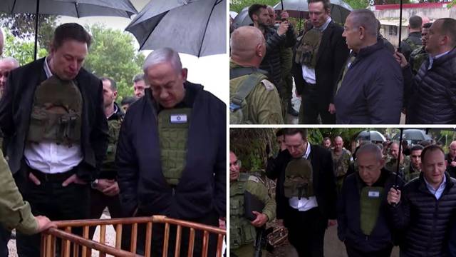 VIDEO Elon Musk stigao u posjet Izraelu: Obišao razrušeni kibuc i razgovarao s Netanyahuom....