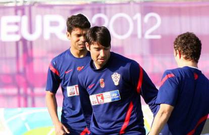 Vedran Ćorluka je napustio trening zbog zatezanja lože