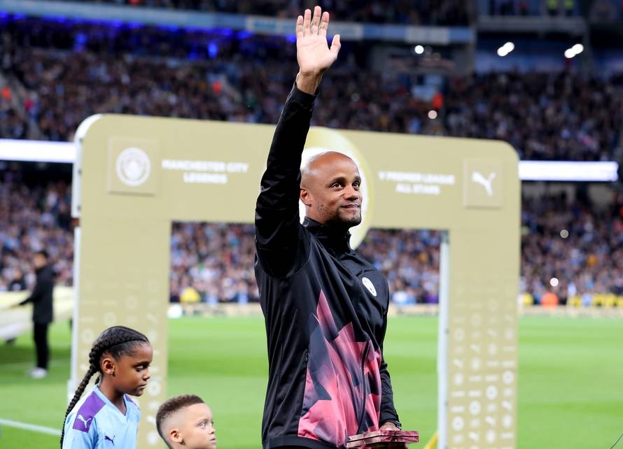 Vincent Kompany Testimonial - Manchester City Legends v Premier League All Stars XI - Etihad Stadium