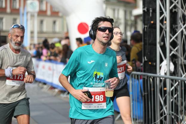 Cilj 32. Zagrebačkog maratona