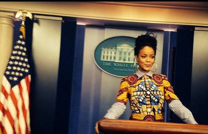 Posjetila Bijelu kuću: Rihanna glumila predsjednicu Amerike