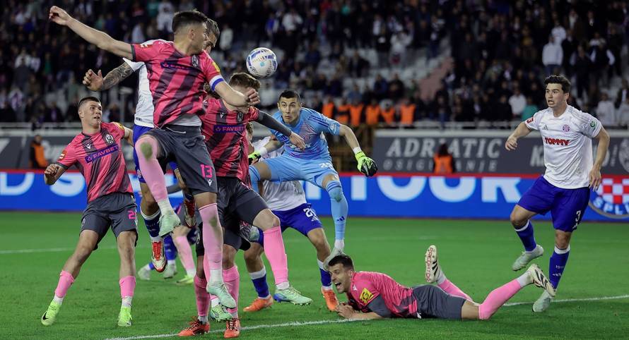 Split: HNK Hajduk i NK Lokomotiva u utakmici 29. kola Prve HNL