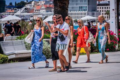 Split: Grad je pun turista uoči početka  Ultra Europe 2023 Festivala