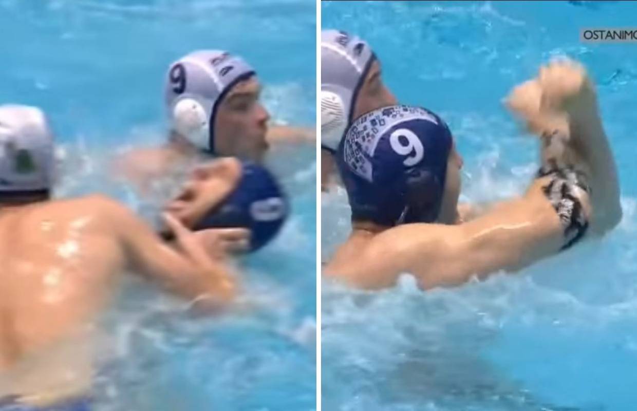 Pomračenje uma hrvatskog reprezentativca: Davio igrača Juga pa ga udario šakom...