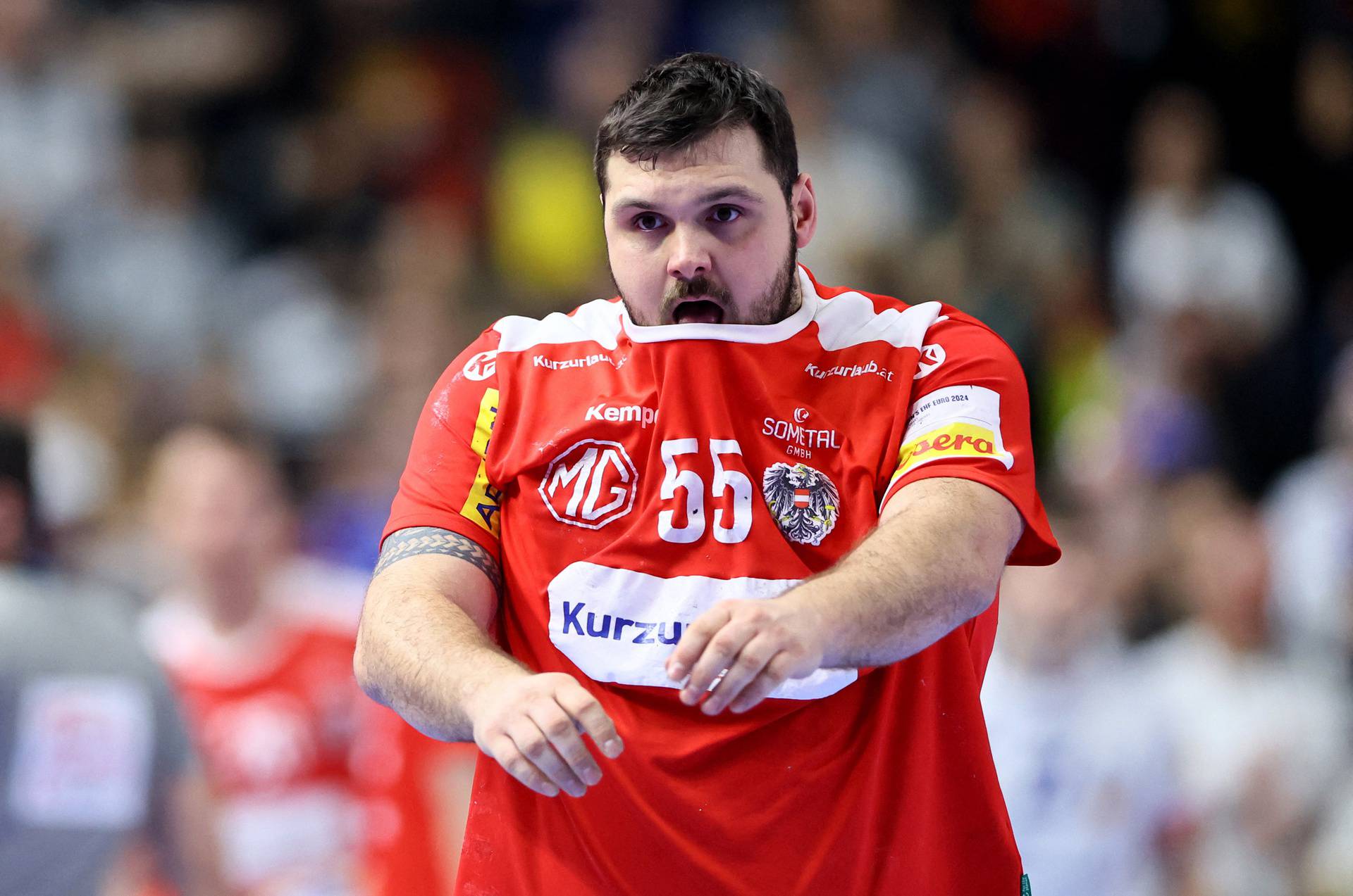 EHF 2024 Men's European Handball Championship - Main Round - Austria v Iceland