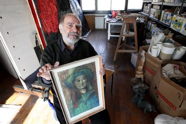 Zagreb: Miro Vuco, akademski kipar i profesor na Likovnoj akademiji