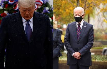 Trump i Biden odvojeno odali počast u povodu Dana veterana