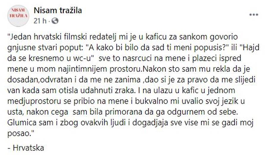 Reagirala dekanica Akademije: Ispričajte nam sve o konkretnim situacijama, zaštitit ćemo vas!