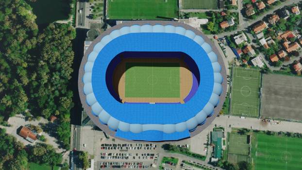 FOTO Ove su stadione obećavali u Hrvatskoj, a od njih još ništa: Plavi vulkan, kuglof, Kantrida...