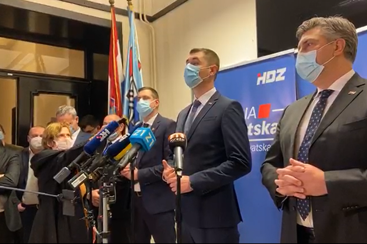 Plenković najavio kandidata za gradonačelnika Zagreba: Čestitam Davoru Filipoviću!