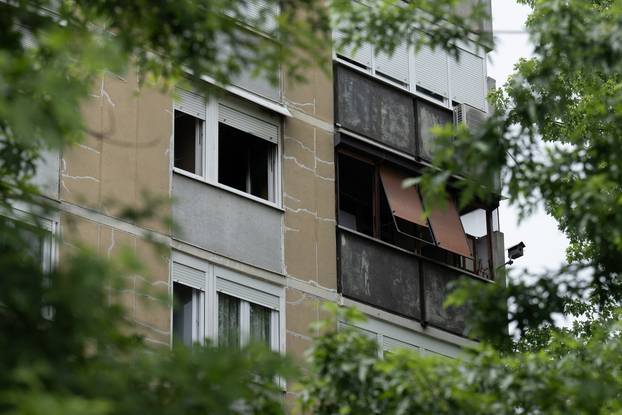 Zagreb: Intervencija vatrogasaca zbog požara u stambenoj zgradi