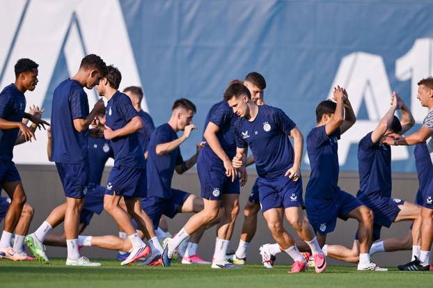 Zagreb: Trening igrača Dinama 