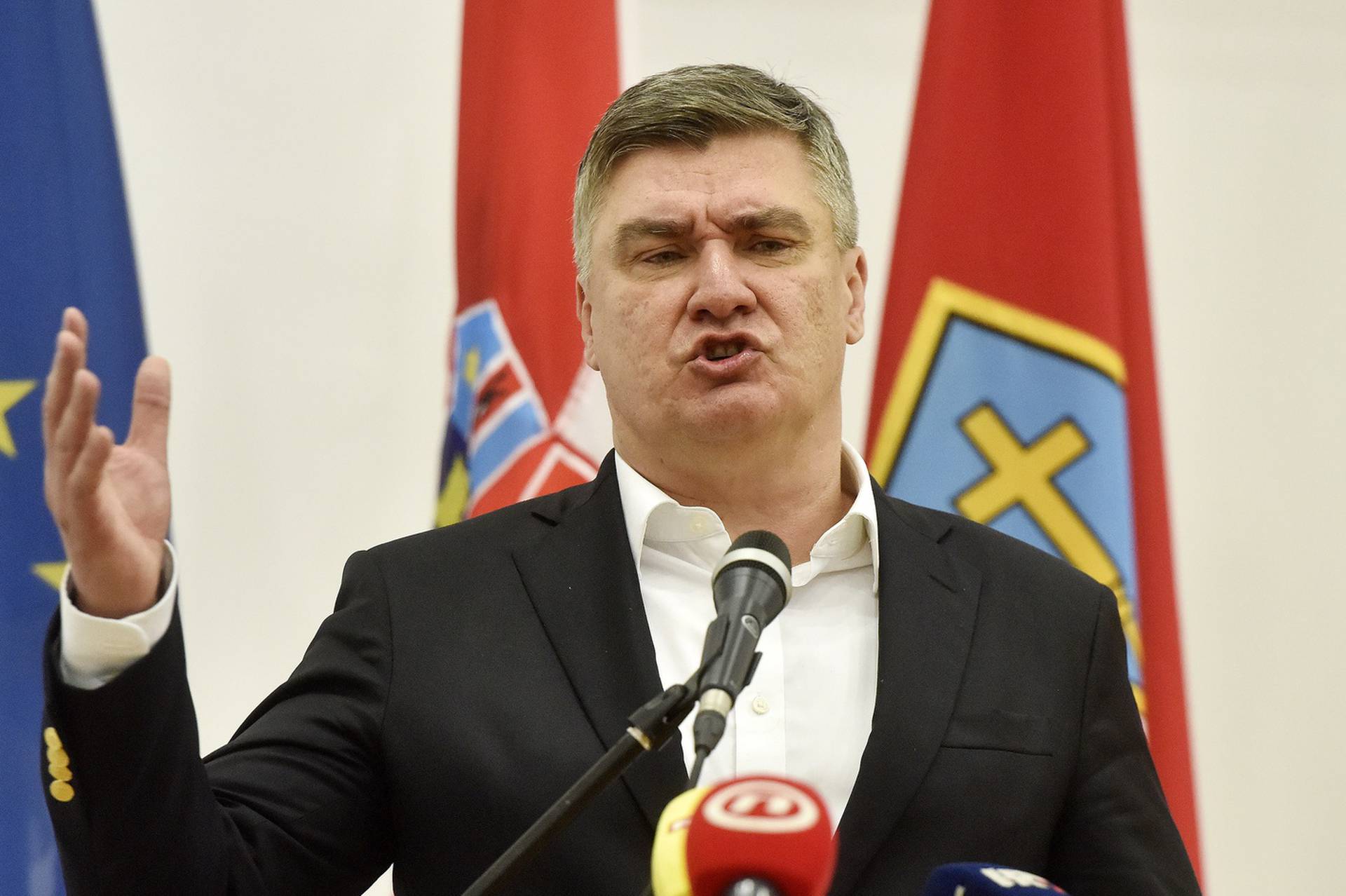 Knin: Predsjednik RH, Zoran Milanovi?, na obilježavanju 32. obljetnice utemeljenja HVO