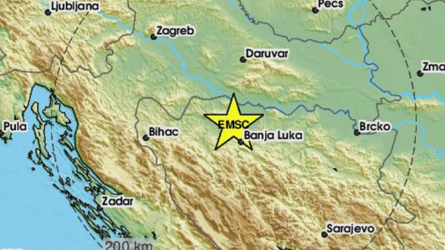 Novi potres 2.3 po Richteru u BiH:  'Treslo je par sekundi'