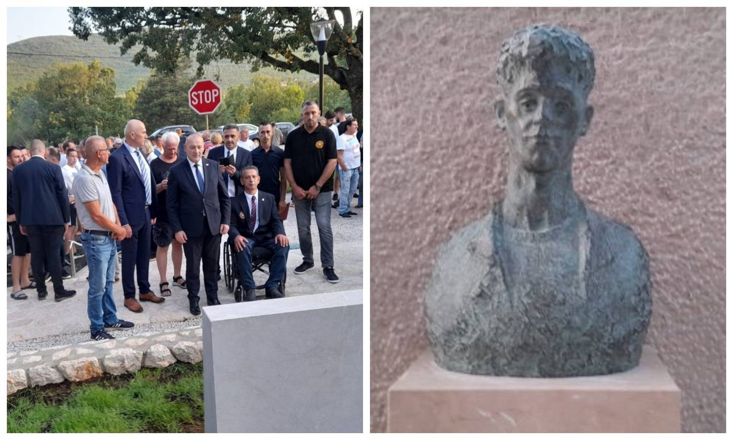 U Imotskoj krajini otvorili su spomen park branitelju Mati Vučku Čigri, došao i Medved