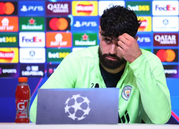 UEFA Champions League - Manchester City Press Conference